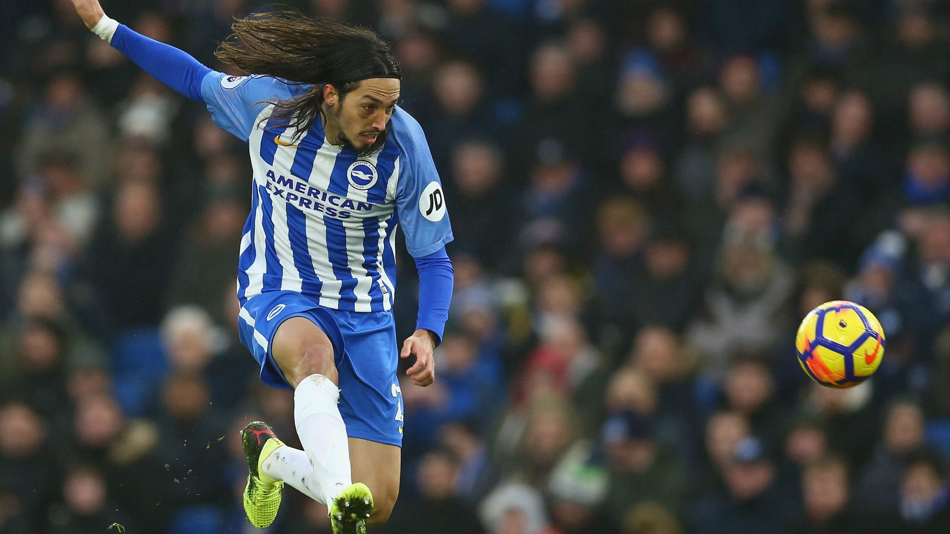Ezequiel Schelotto Brighton Holve Albion Premier League 03022018