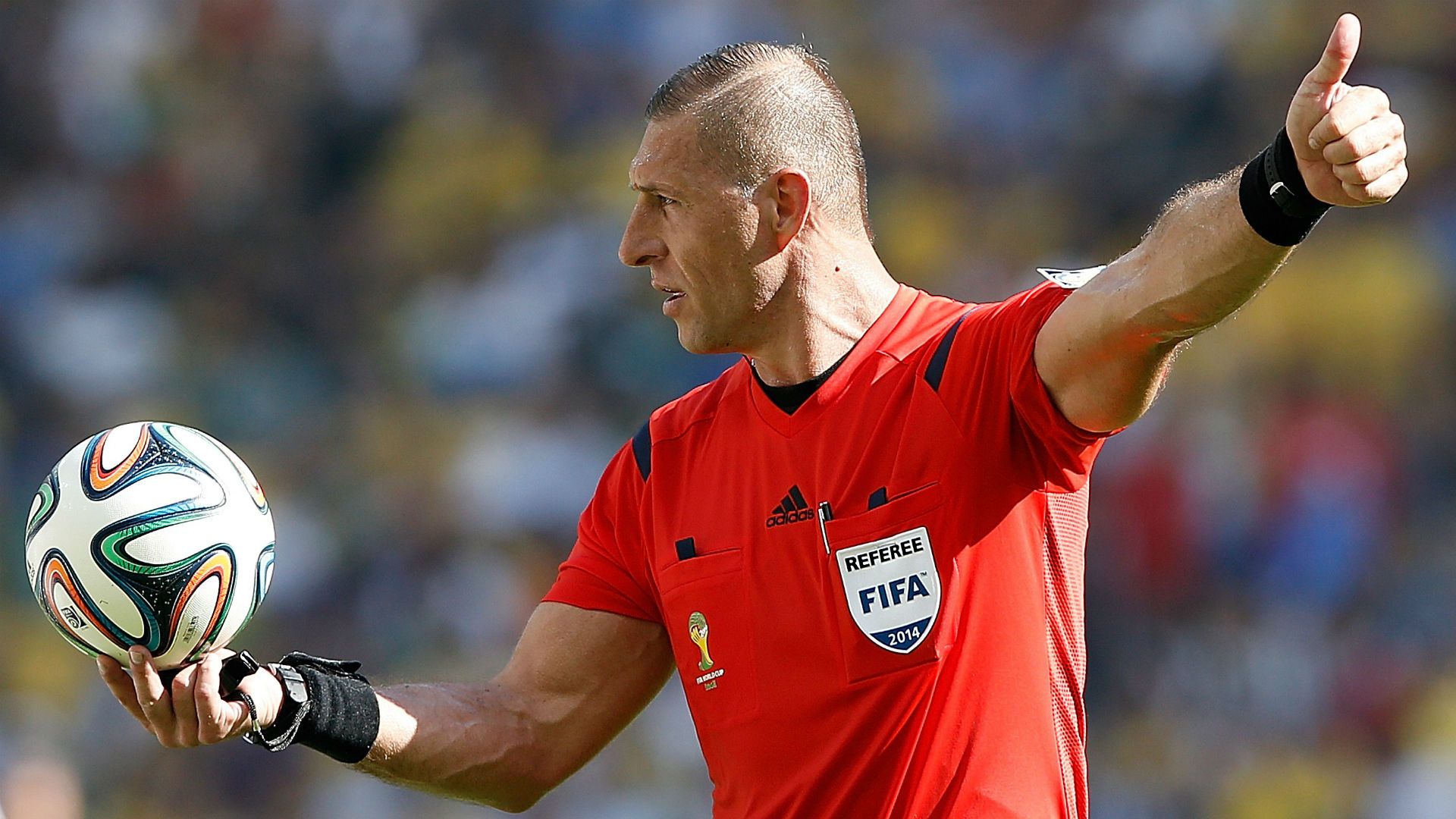 Nestor Pitana France Germany FIFA World Cup 2014