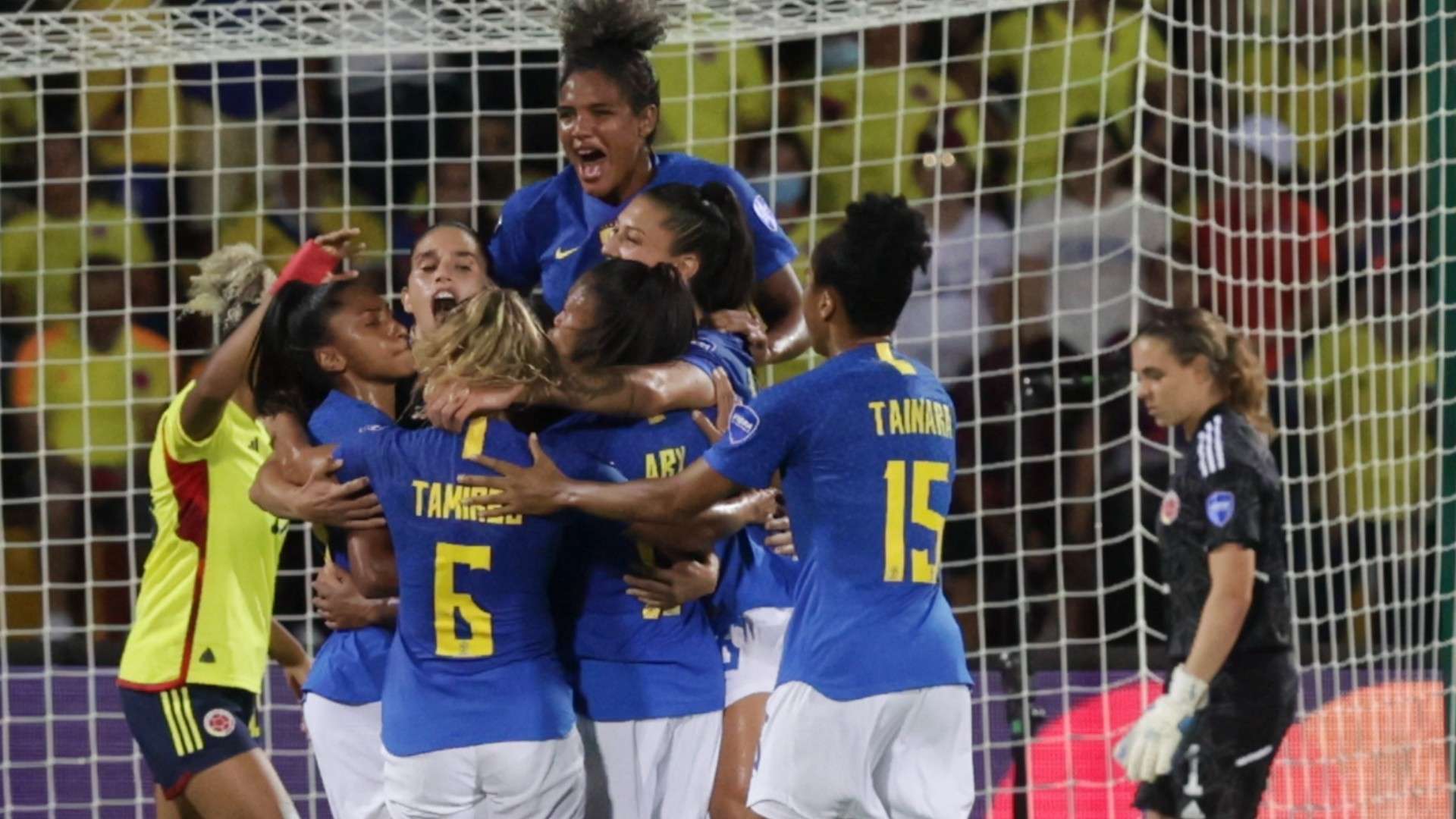 Brasil Colômbia Copa América feminina 30 07 2022