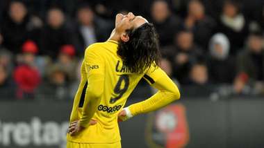 Edinson Cavani Rennes PSG