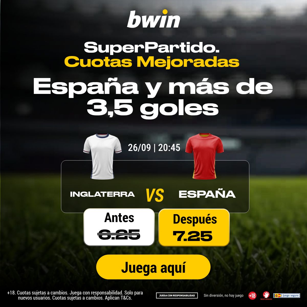 SuperPartido España vs Inglaterra Nations League