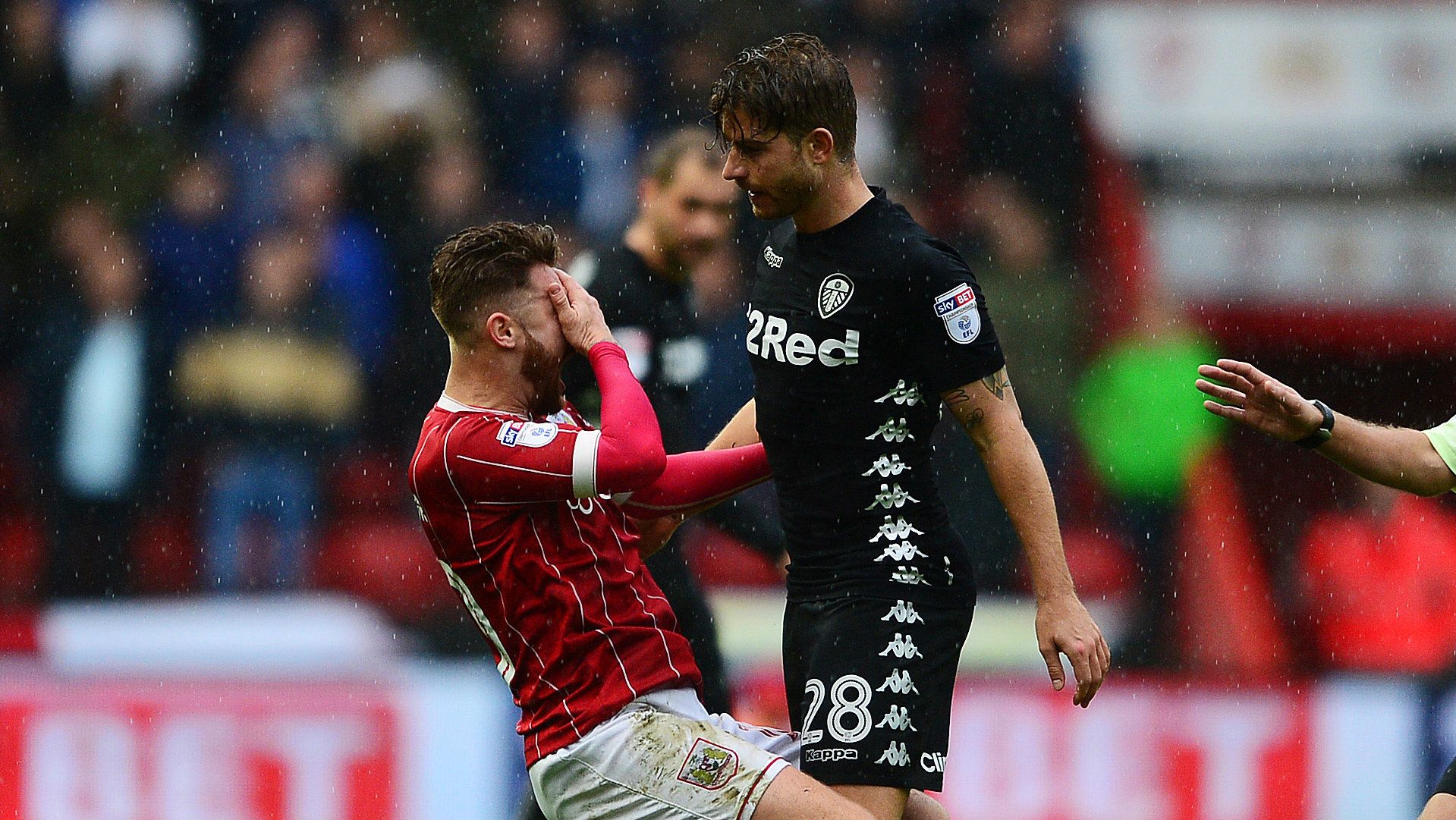 Gaetano Berardi, Bristol City v Leeds United, 17/18