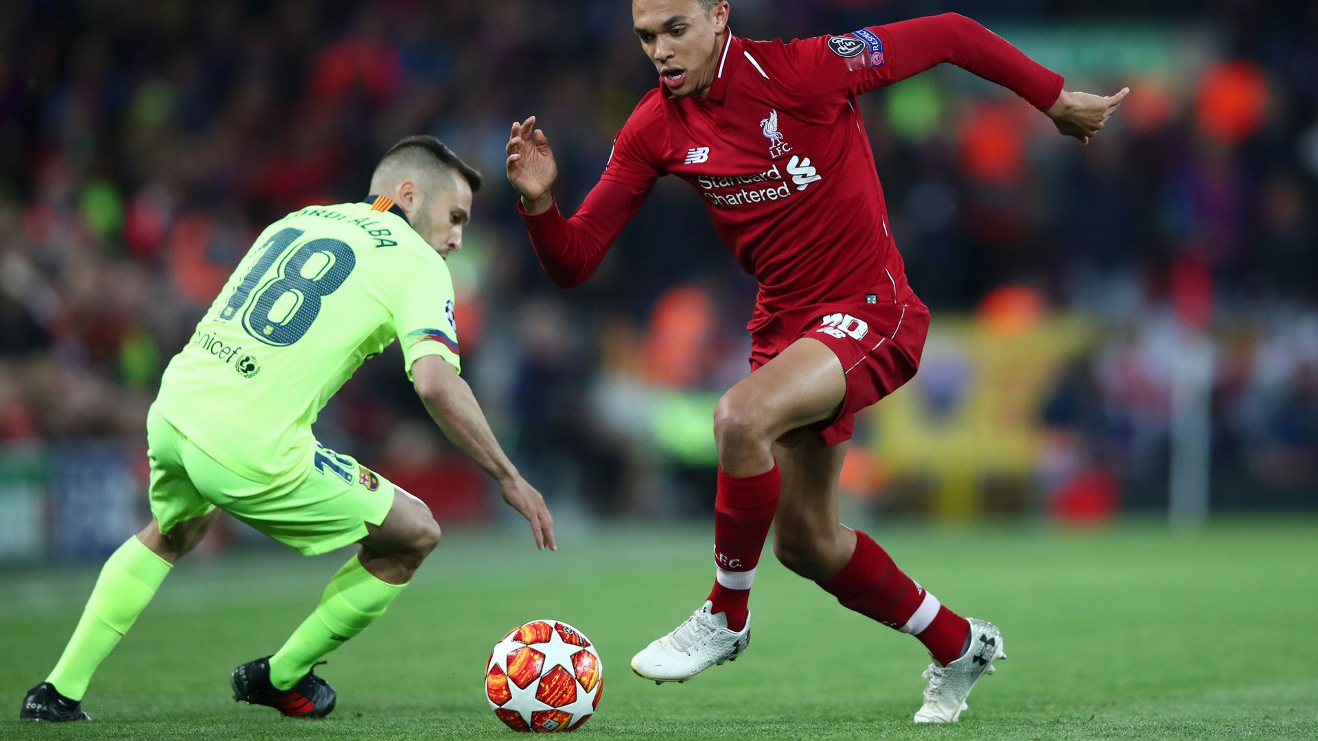 Jordi Alba FC Liverpool FC Barcelona Champions League 07052019