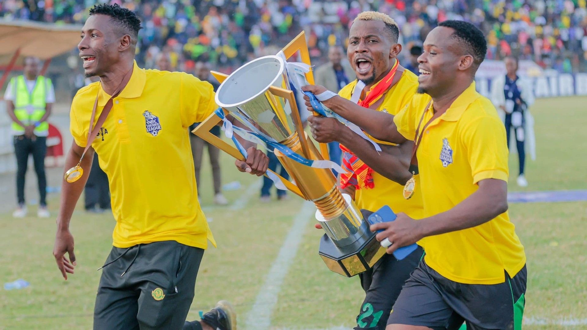 Yanga SC players.