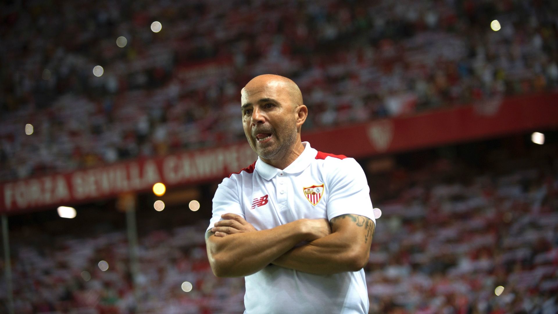 Jorge Sampaoli Sevilla Barcelona Spanish Supercup