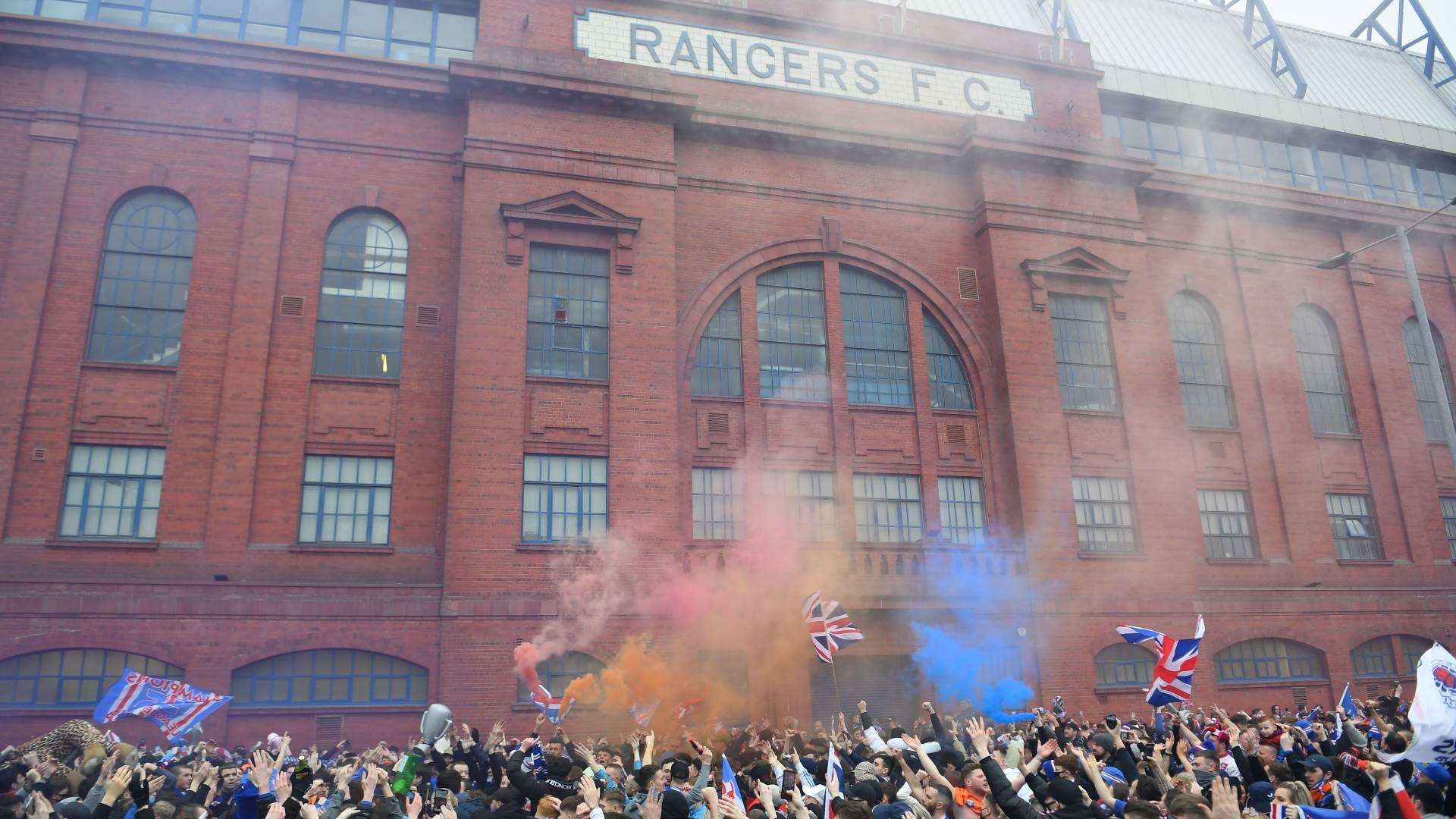 Ibrox Park Glasgow Fans