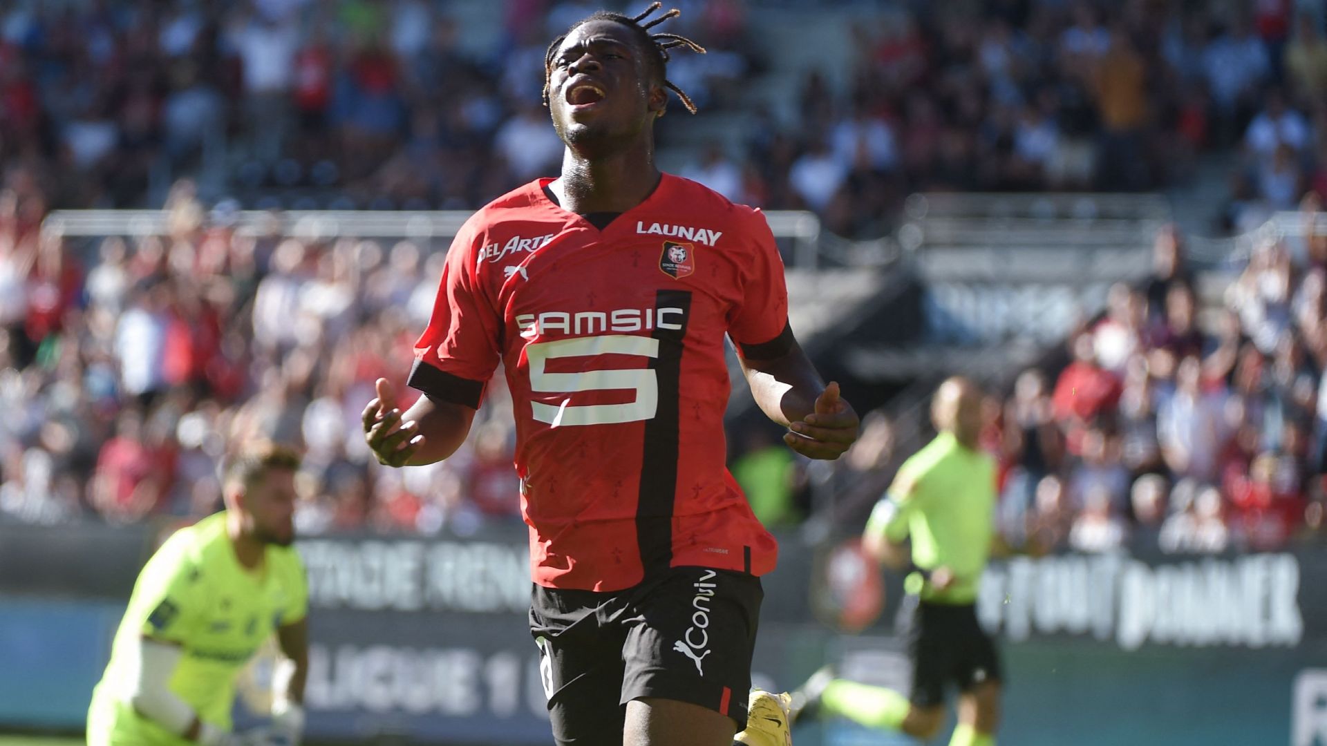 Rennes Auxerre 5-0 Ligue 1 7e journée
