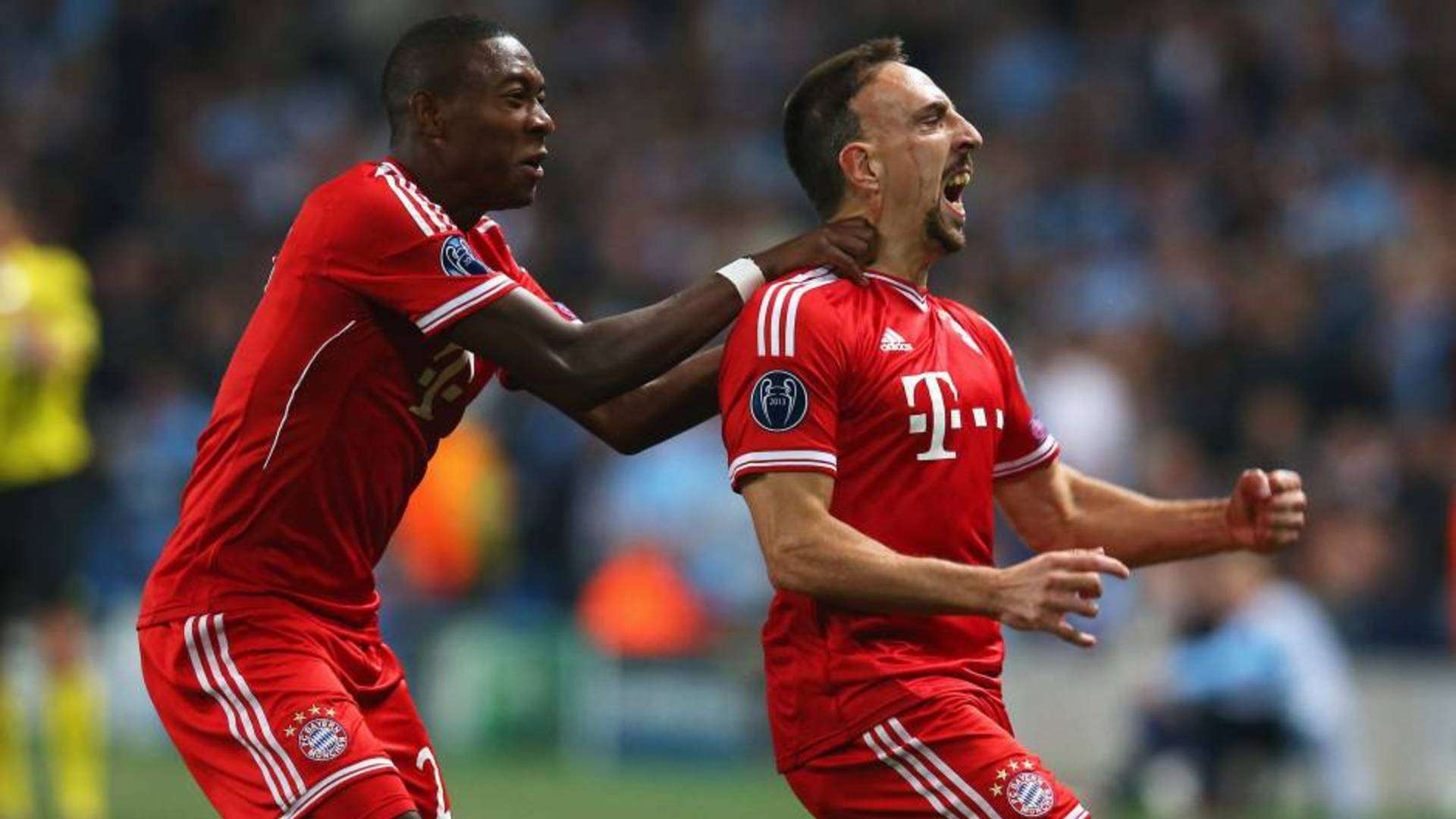 David Alaba Franck Ribery FC Bayern München