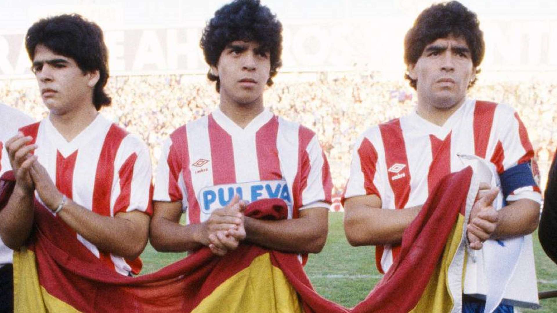 Diego and Hugo Maradona