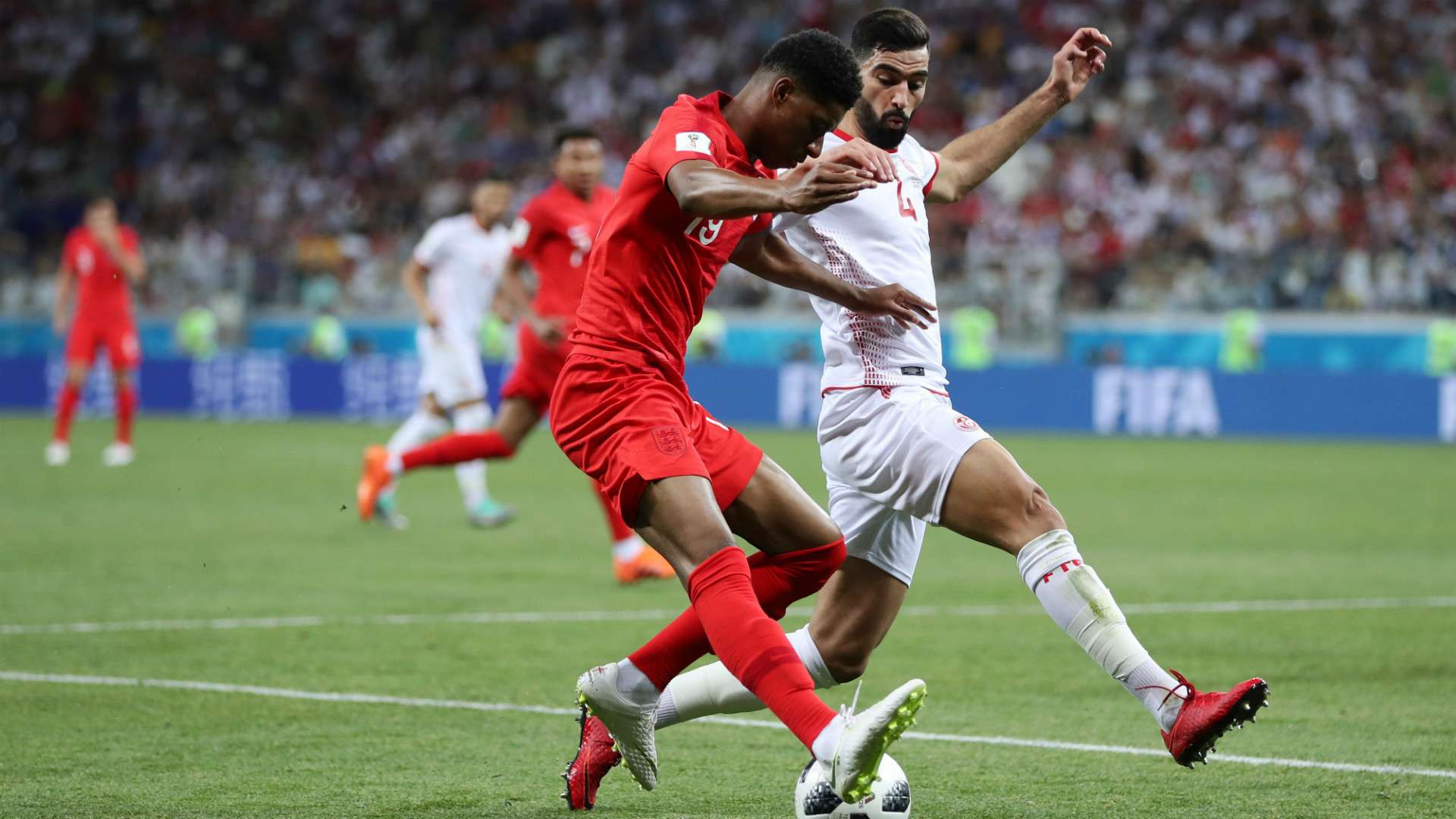 Marcus Rashford England Vs Tunisia World Cup