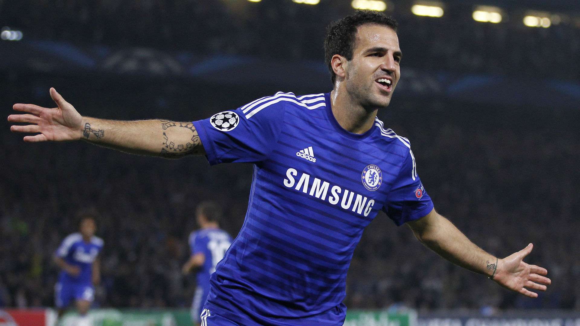Cesc Fabregas Champions League Chelsea v Schalke 170914