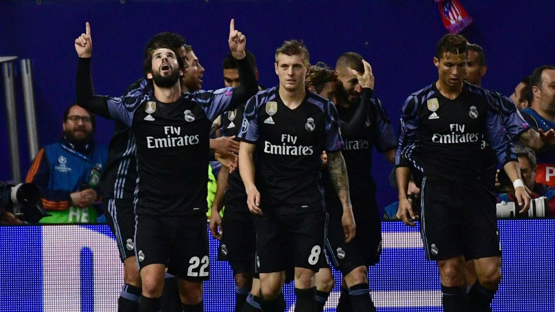 Isco Alarcon Atletico Madrid Real Madrid UEFA Champions League