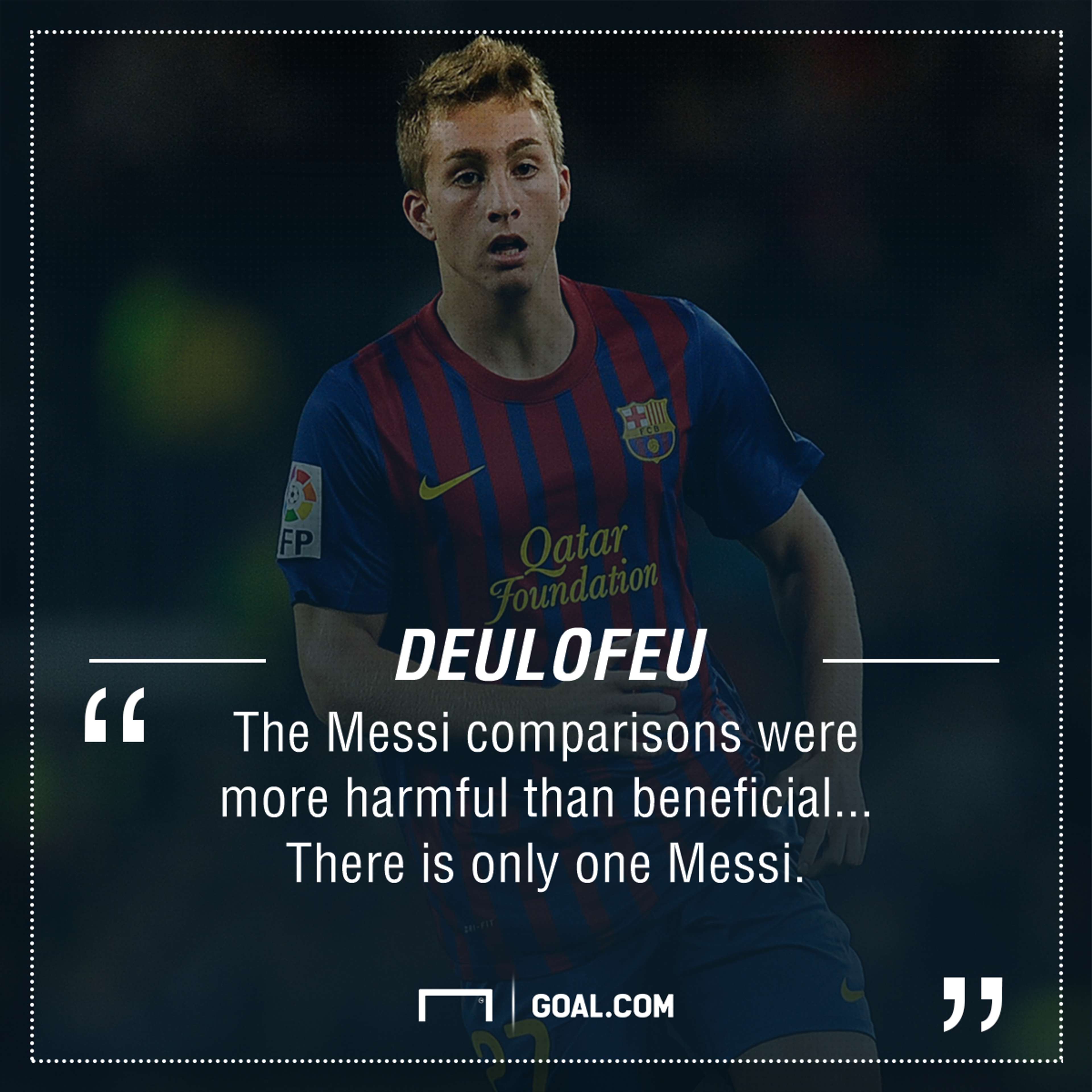 Gerard Deulofeu Messi Barcelona PS