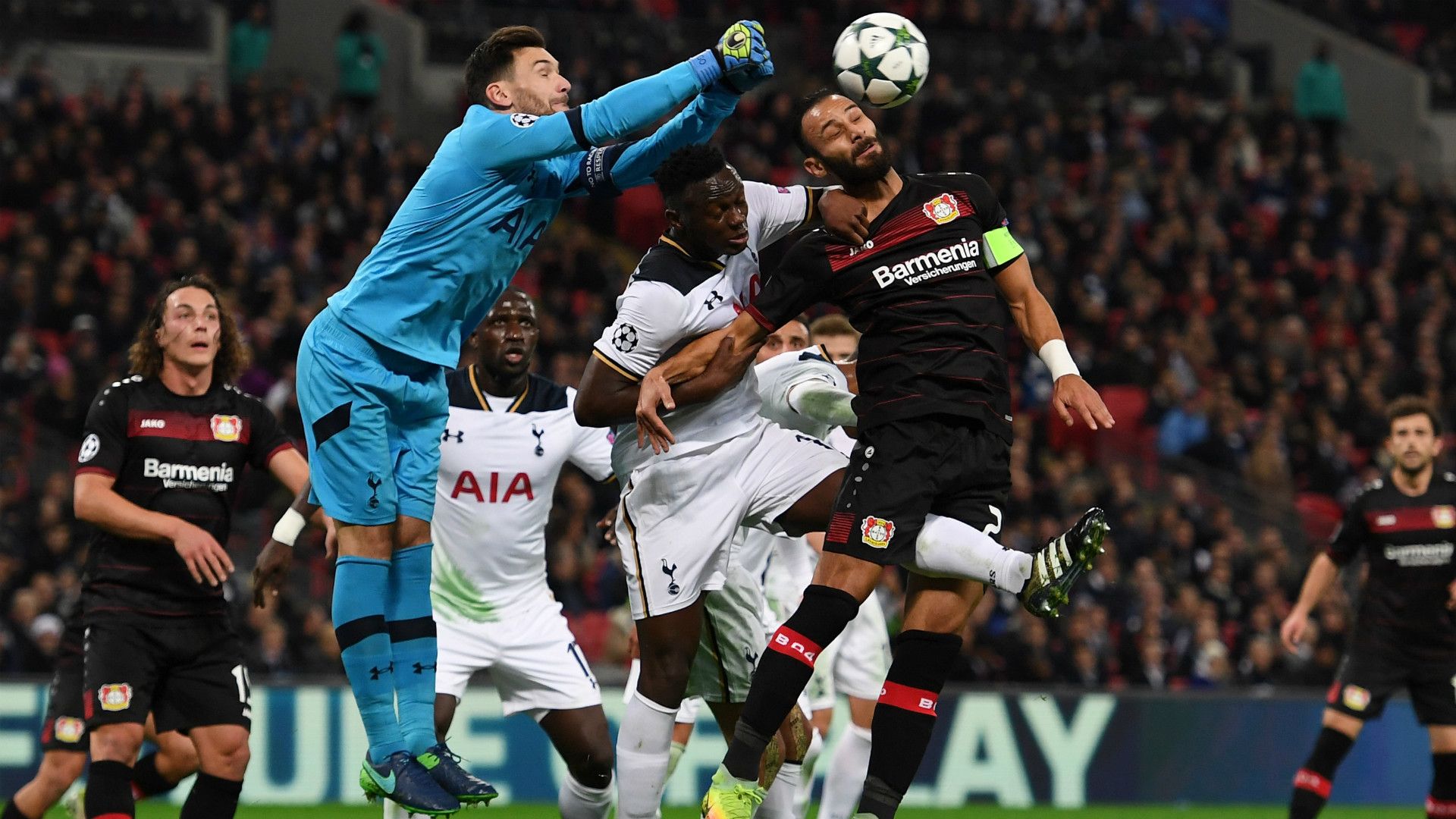 Hugo Lloris Tottenham Bayer Leverkusen Champions League 02112016