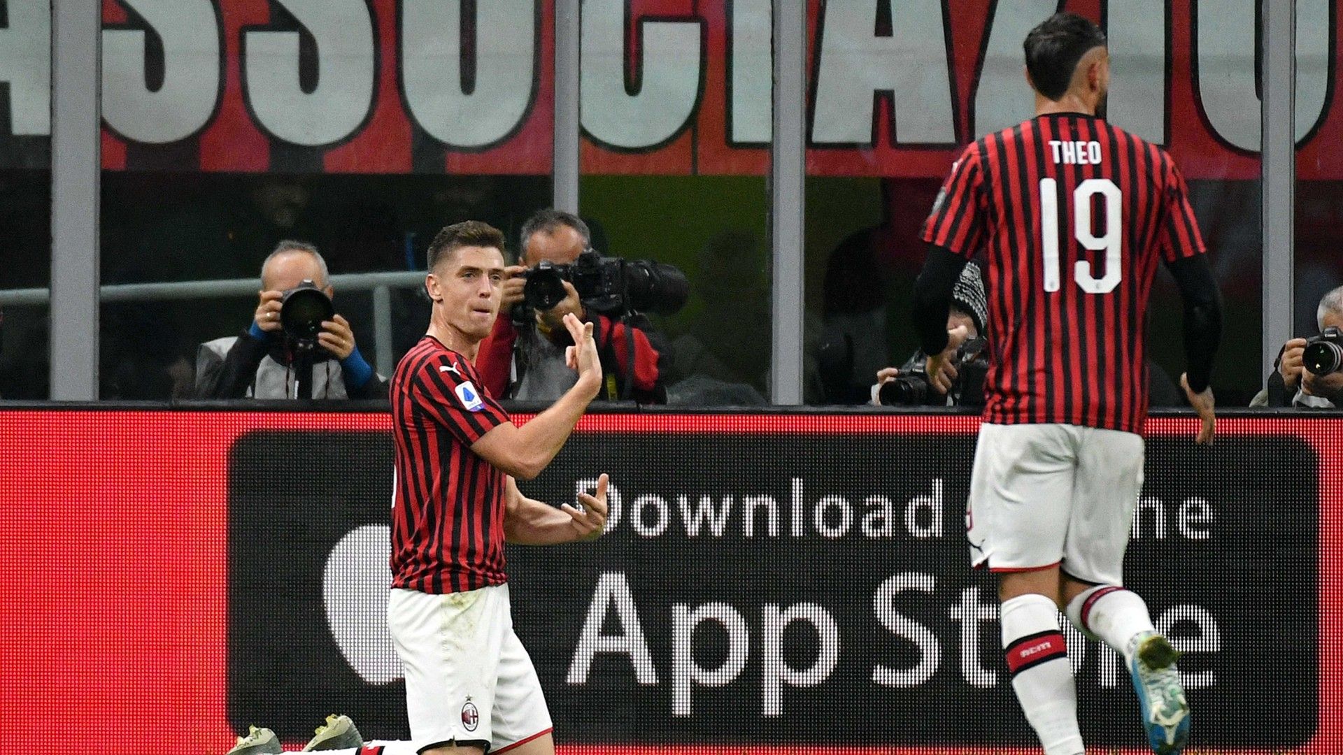 Piatek - Milan Lazio