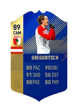 FIFA 18 Bundesliga Team of the Season Michael Gregoritsch