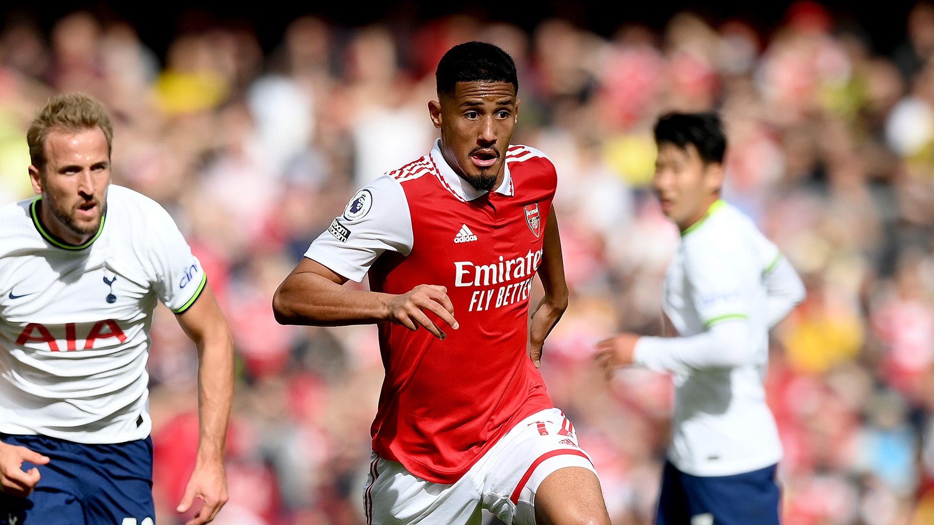 William Saliba Arsenal Tottenham 2022-23
