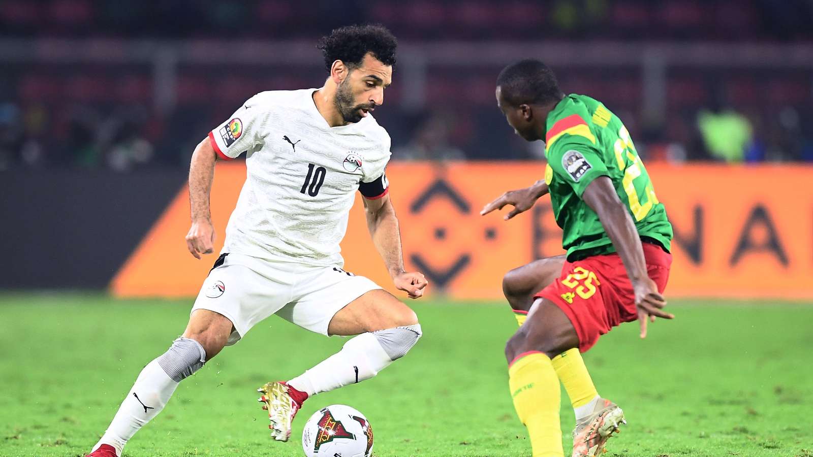 mohamed salah - egypt - cameroon - afcon 2021