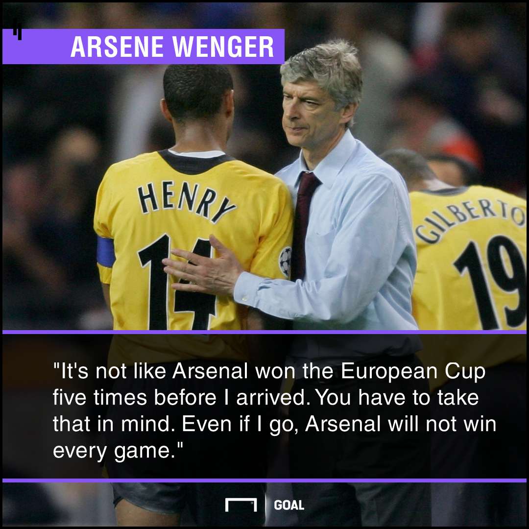 Arsene Wenger Arsenal PS