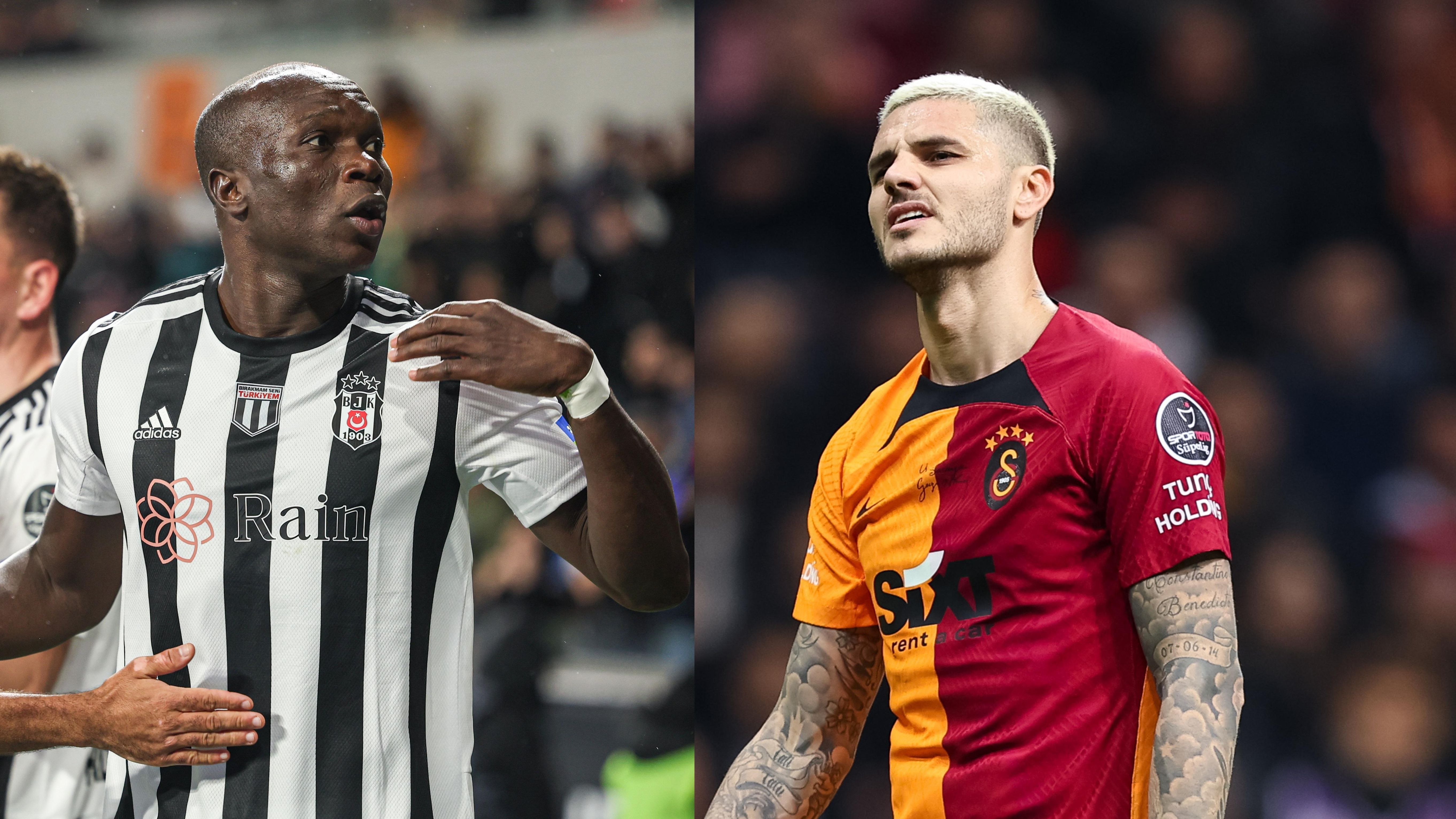 Vincent Aboubakar Mauro Icardi Besiktas Galatasaray 2023