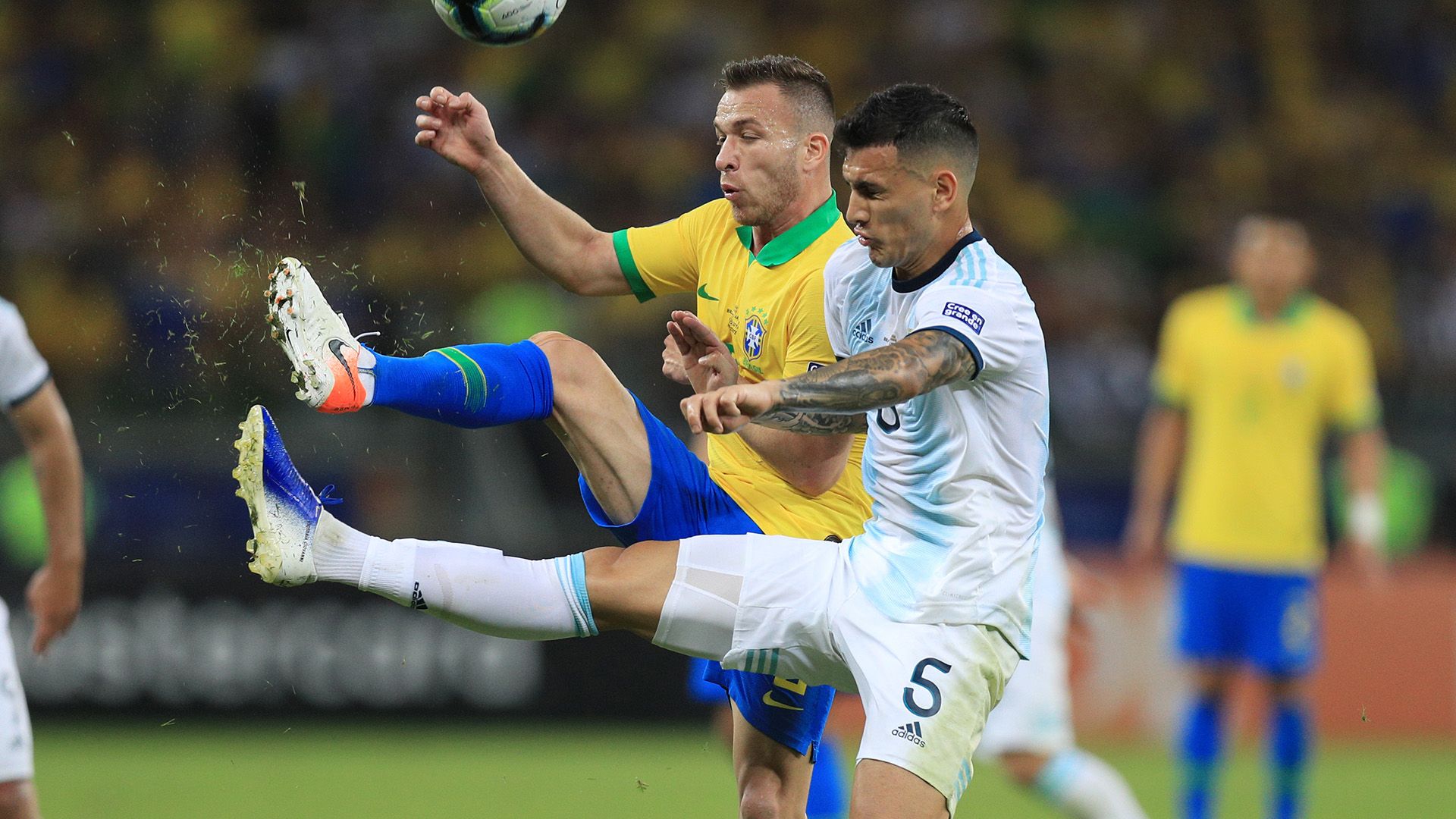 Arthur Leandro Paredes Brasil Argentina Copa América 02072019