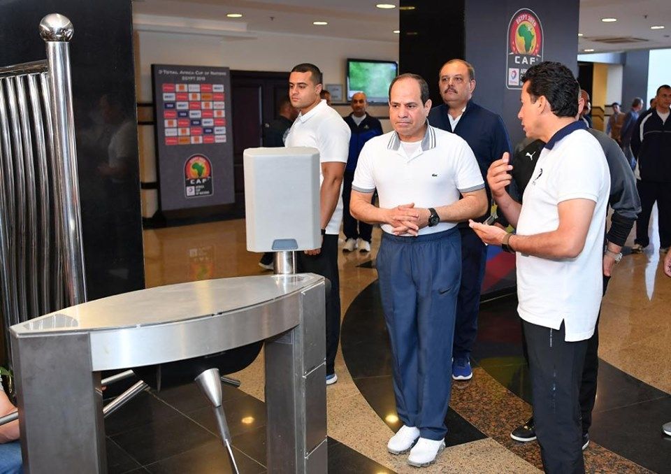 السيسي ومنتخب مصر