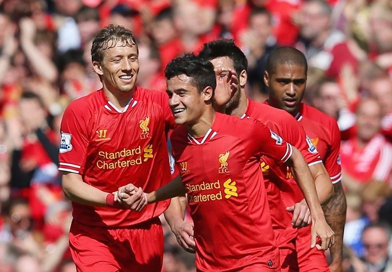 Coutinho, Leiva - Liverpool