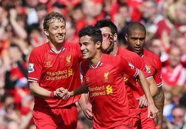 Coutinho, Leiva - Liverpool