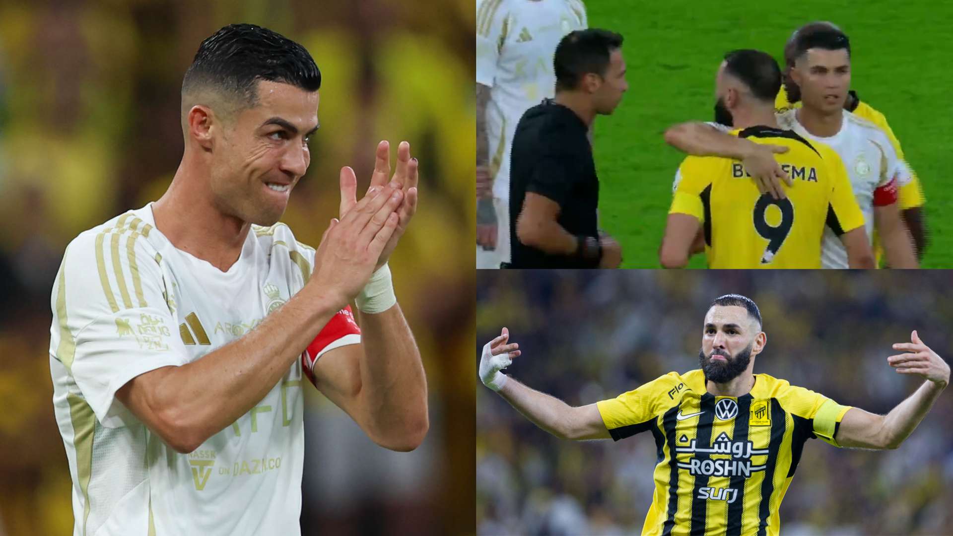 GFX Cristiano Ronaldo Benzema fight