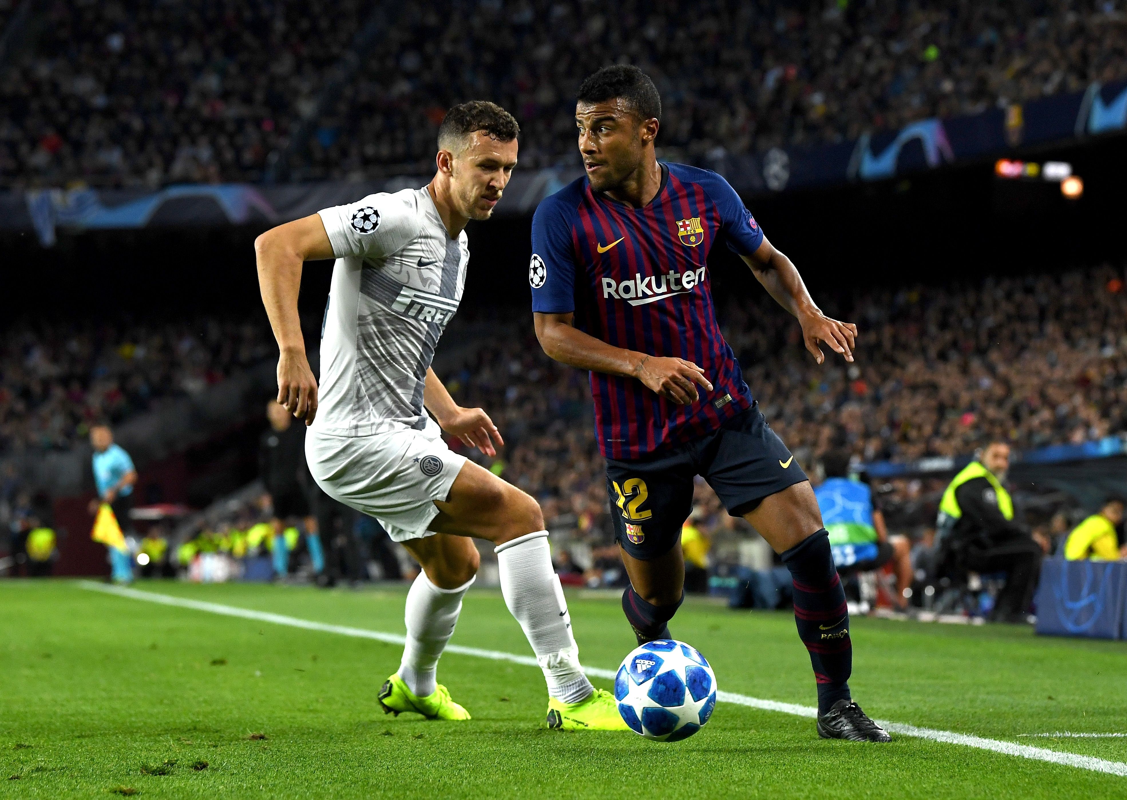 Rafinha Barcelona Inter Champions League