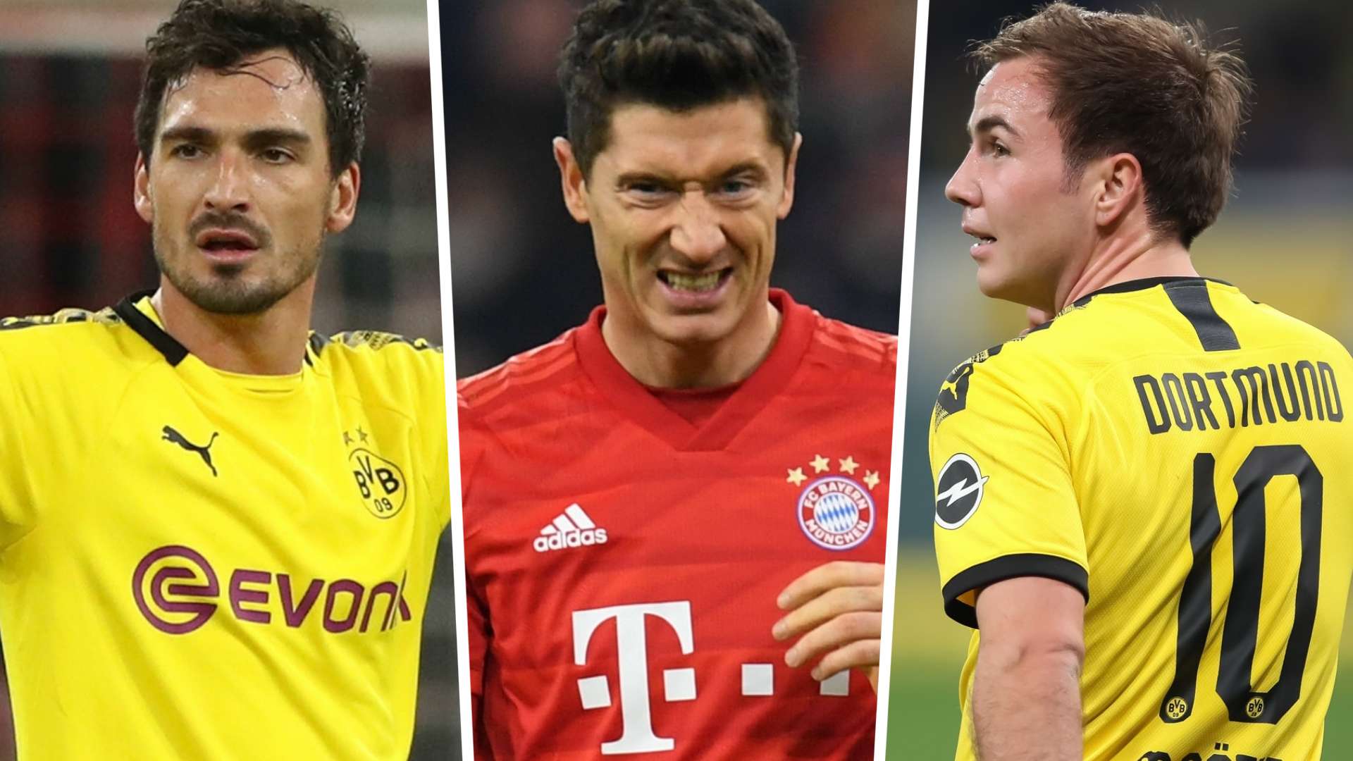 Hummels Lewandowski Götze mix