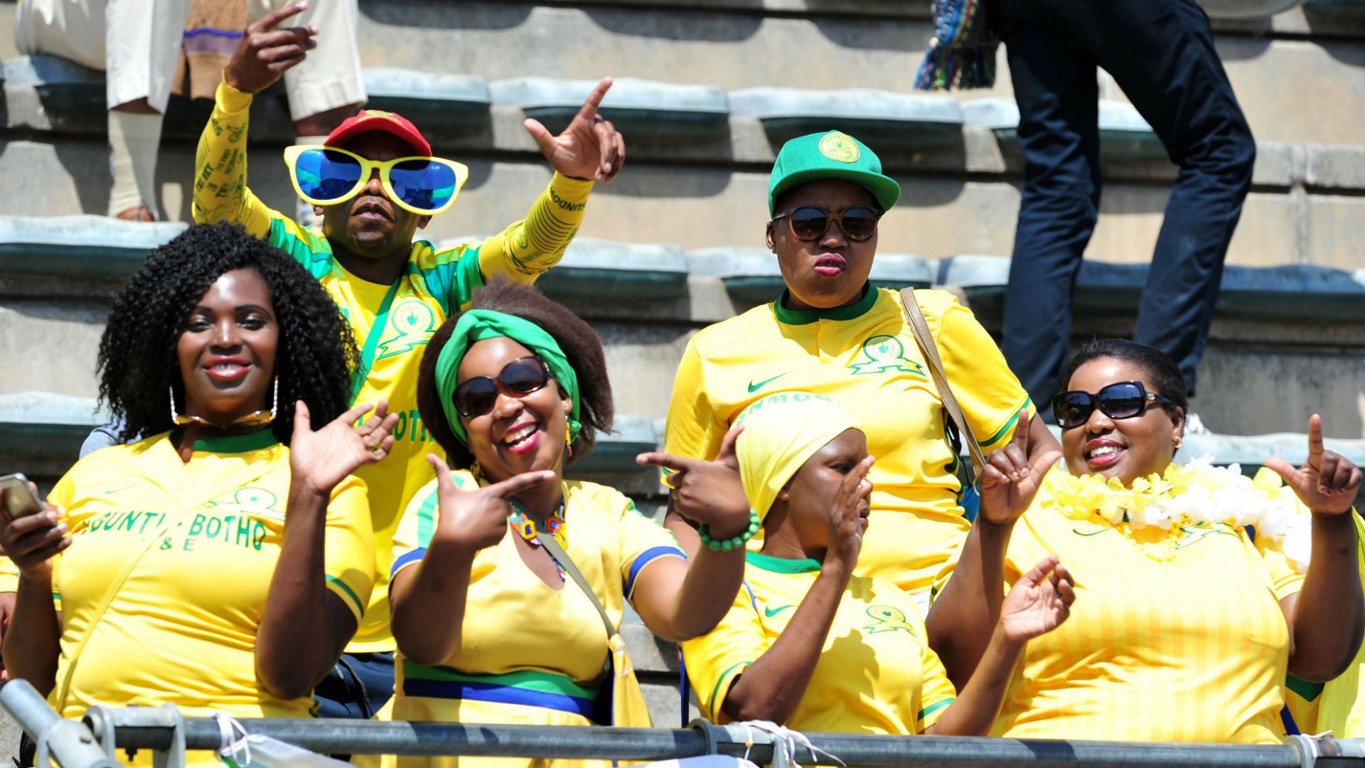 Sundowns fans vs Zamalek