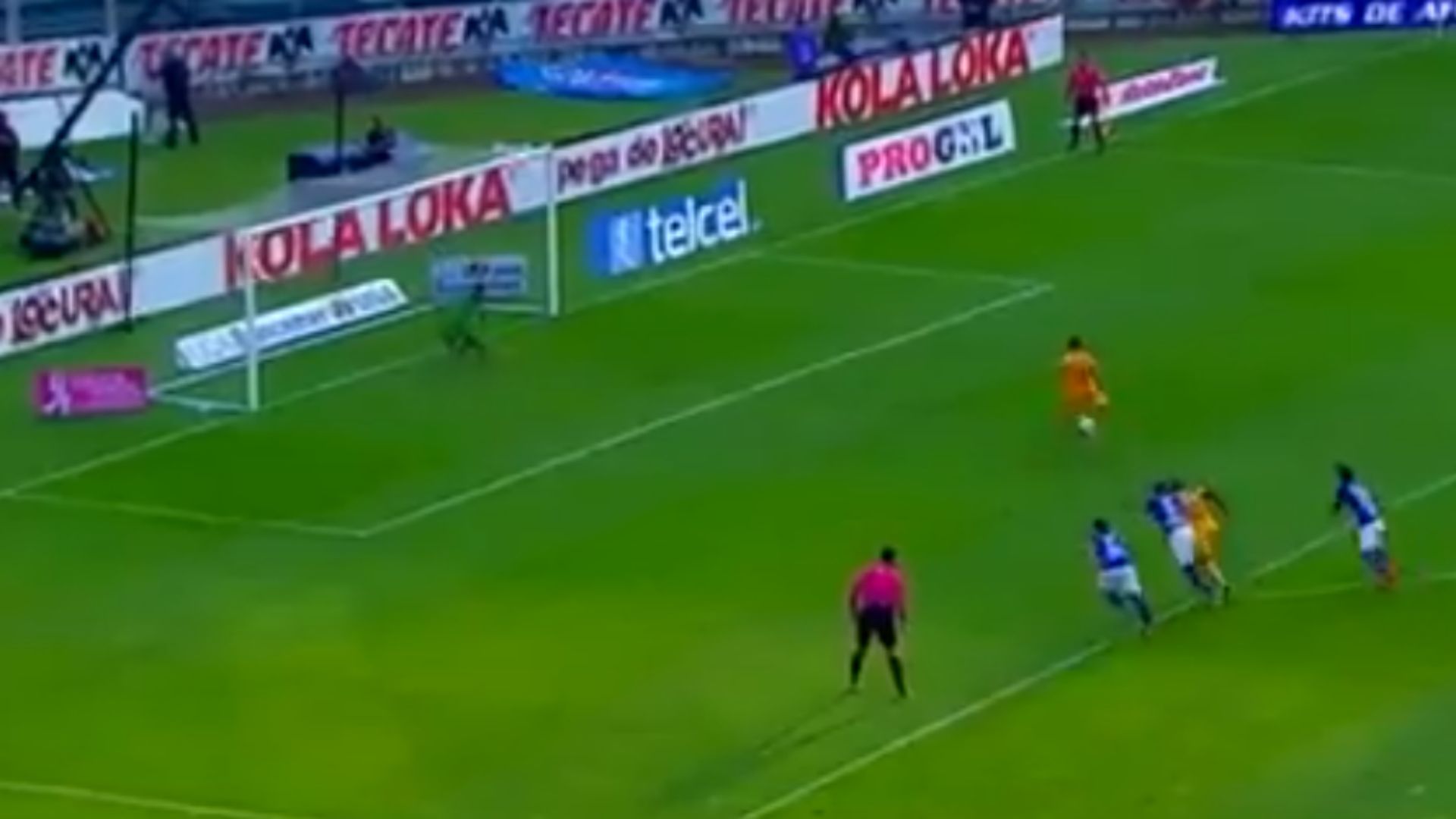 gol juninho penal cruz azul tigres j15 ape17