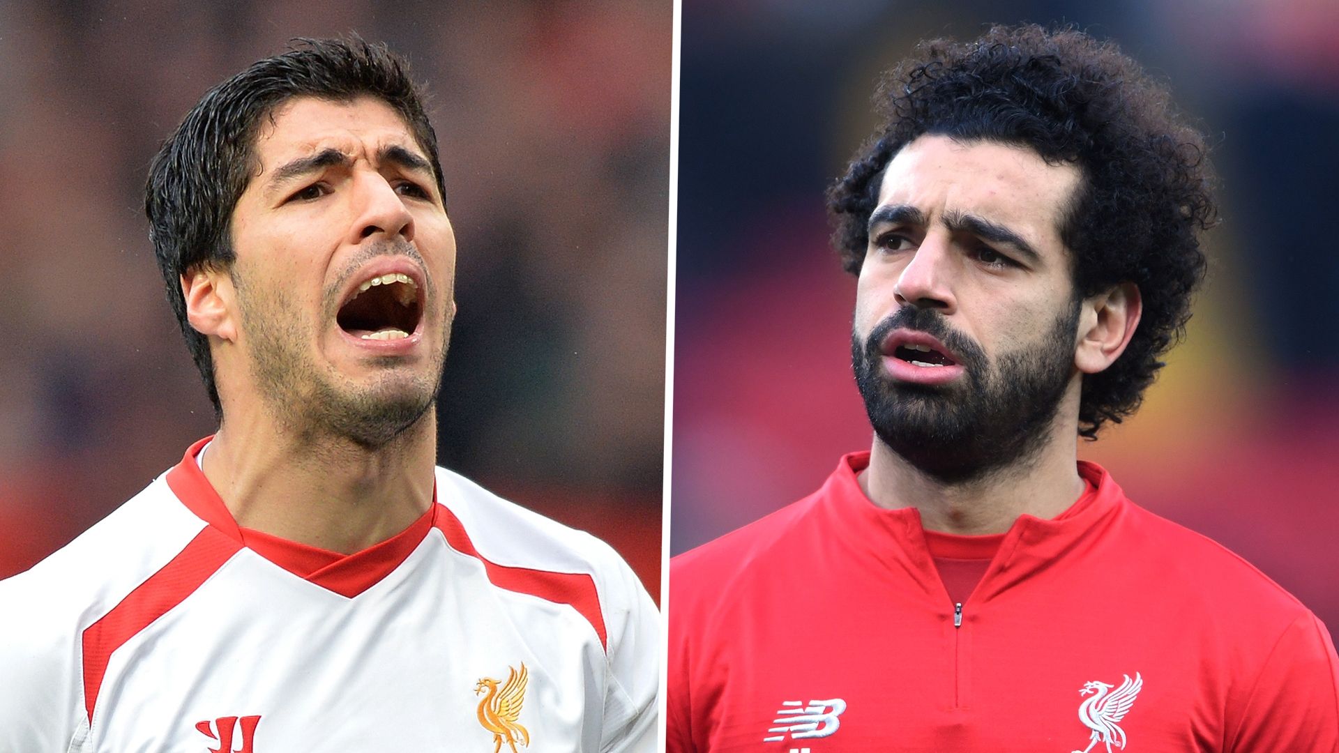 Luis Suarez Mohamed Salah Liverpool