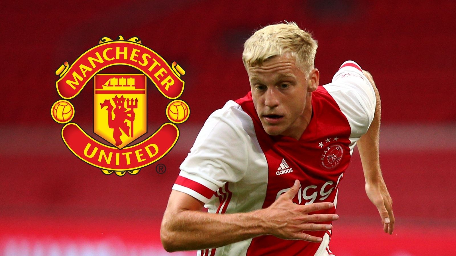 GFX Donny van de Beek Man Utd 2020