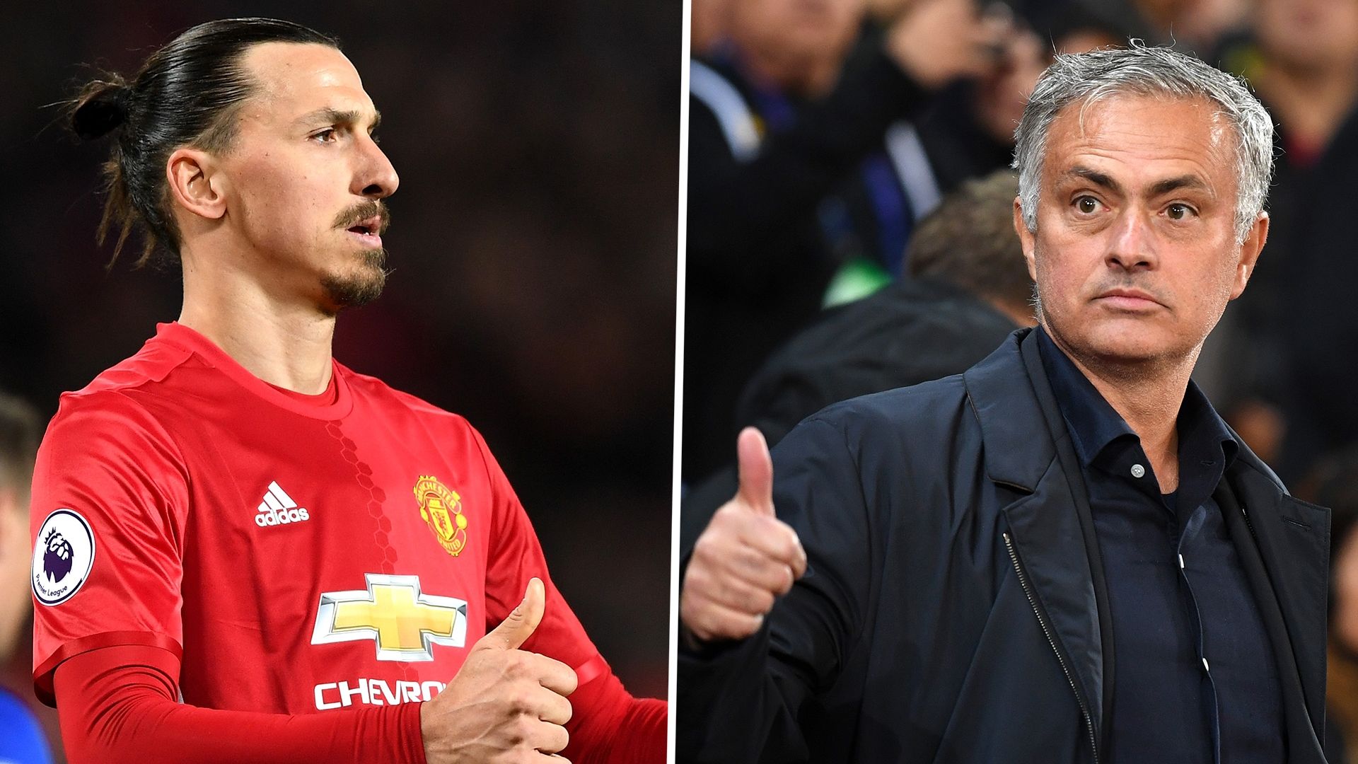 Zlatan Ibrahimovic, Jose Mourinho, Man Utd