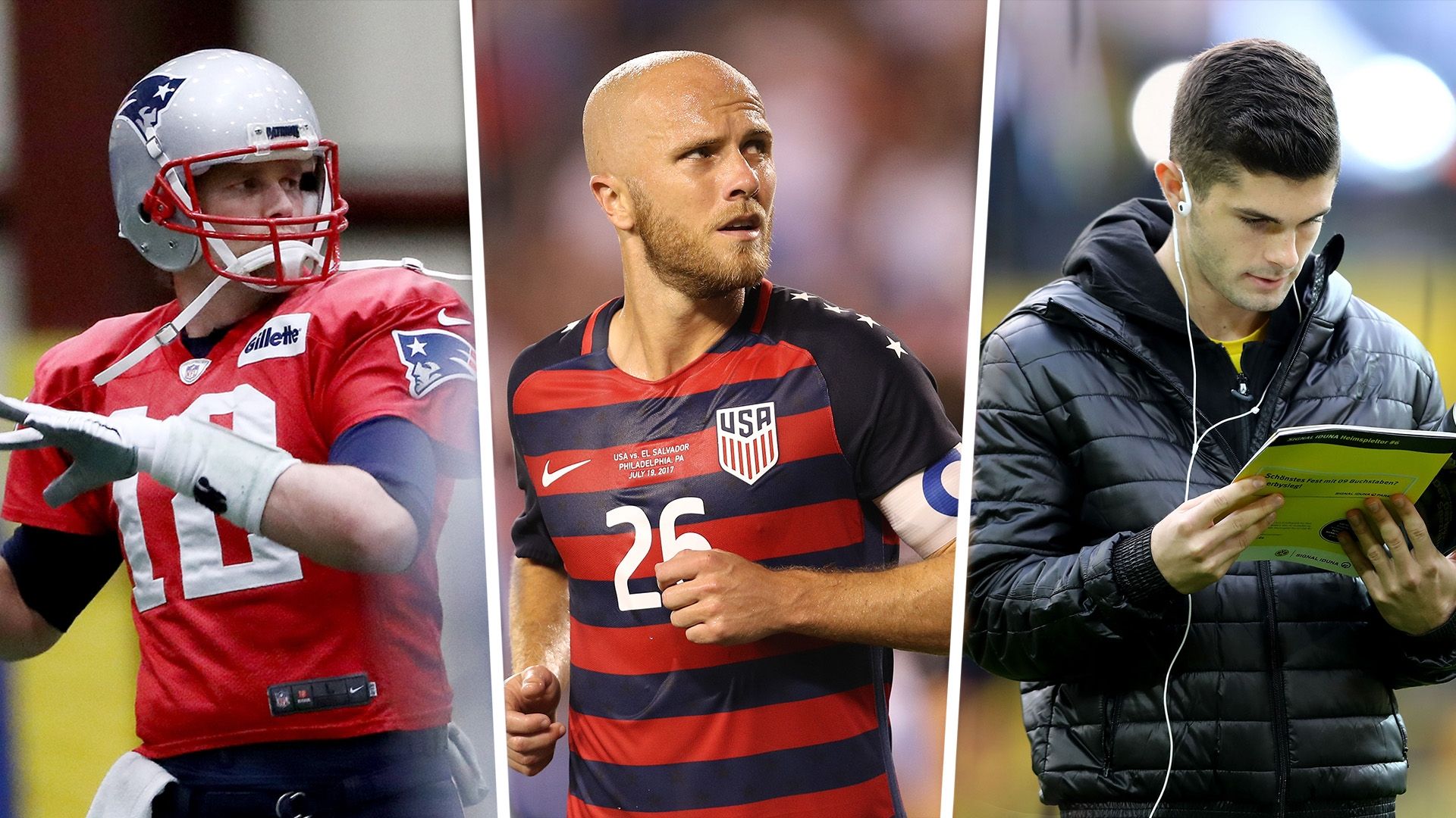 Tom Brady Michael Bradley Christian Pulisic