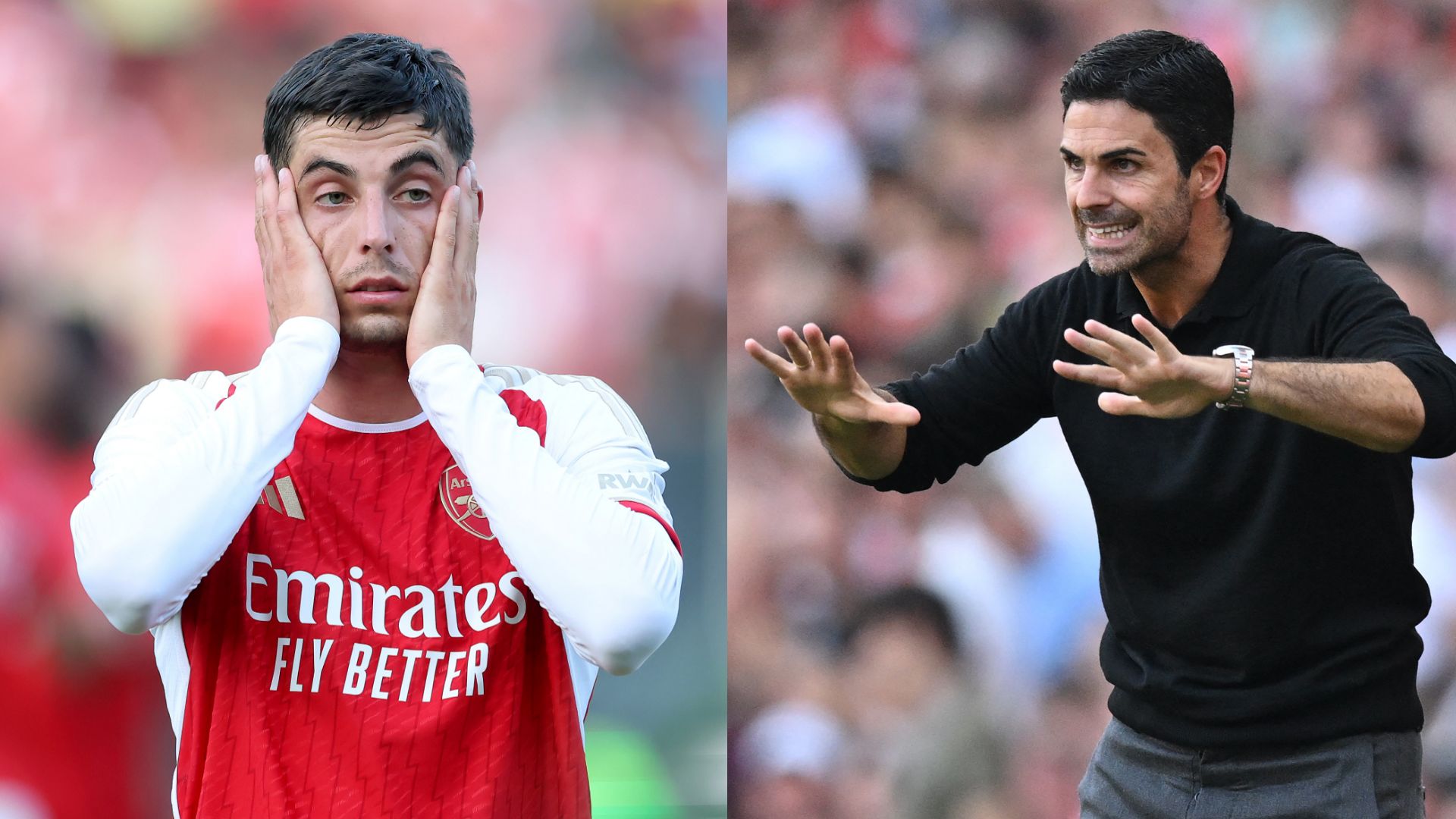 Kai Havertz Mikel Arteta