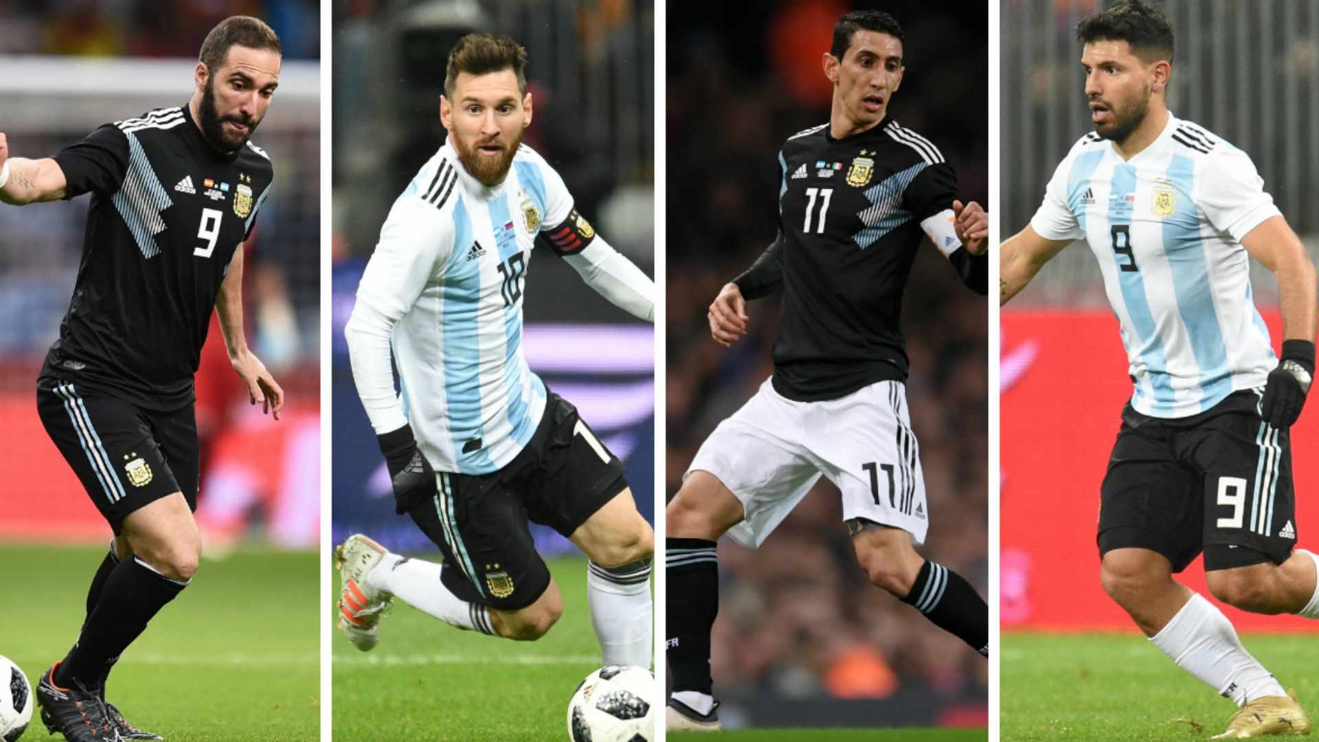 Di Maria Messi Aguero Higuain Argentina