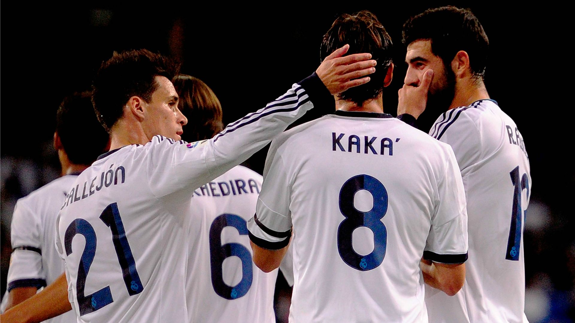 Josè Callejon Raul Albiol Real Madrid