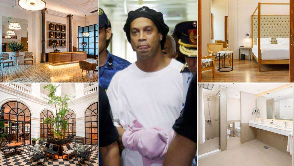 Ronaldinho prison hotel