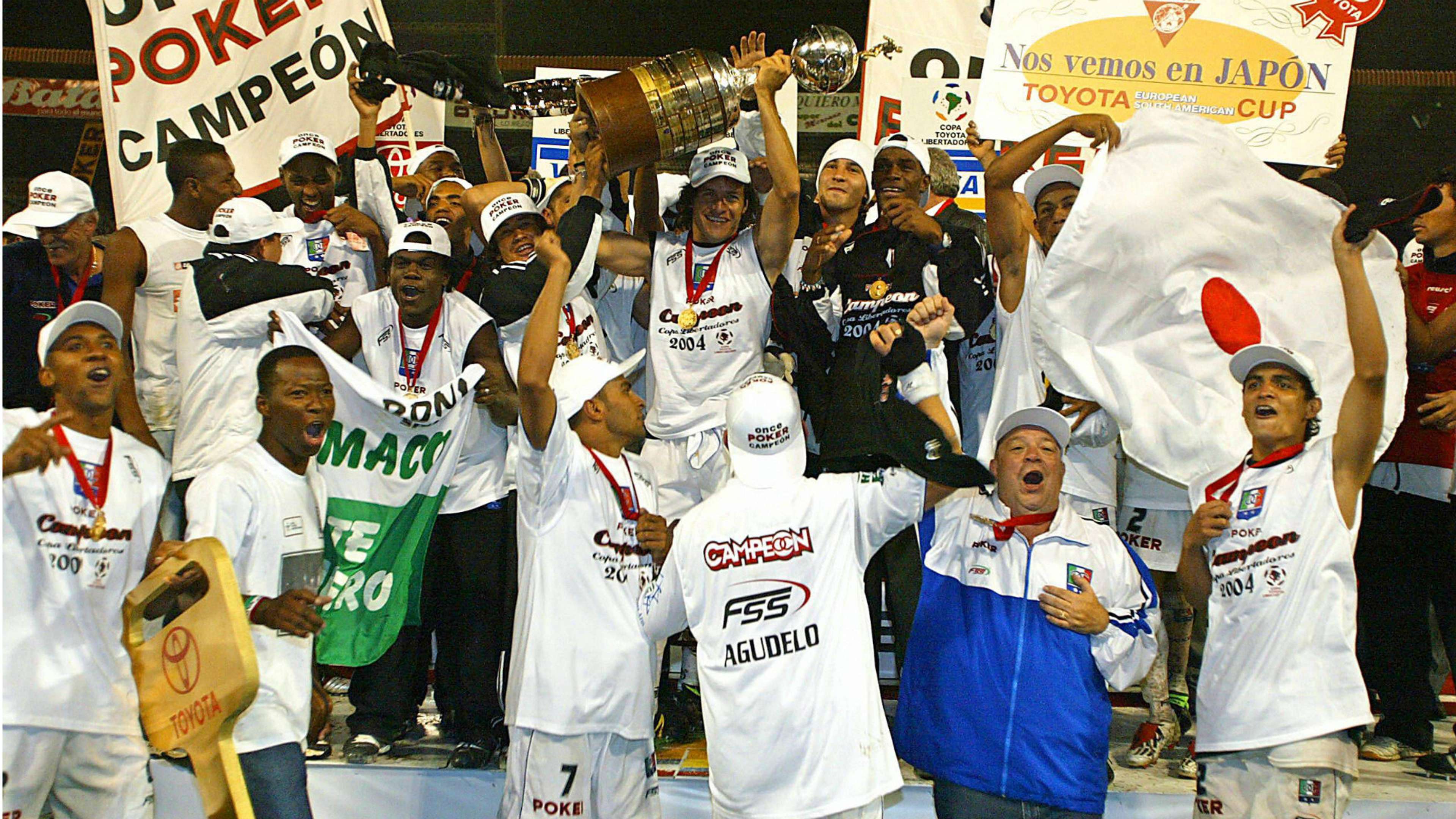 Once Caldas Copa Libertadores 2004 Champions
