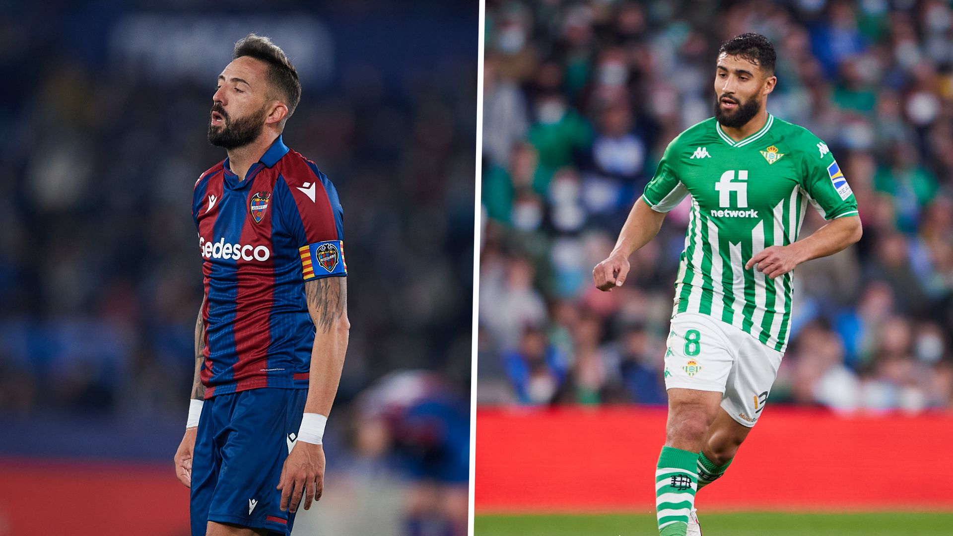 José Luis Morales y Nabil Fekir, Levante vs. Betis