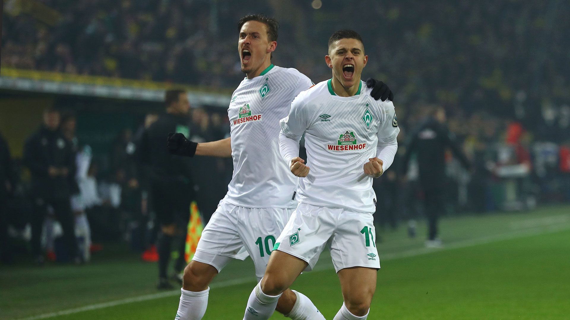 Max Kruse Milot Rashica Werder Bremen DFB-Pokal 05022019
