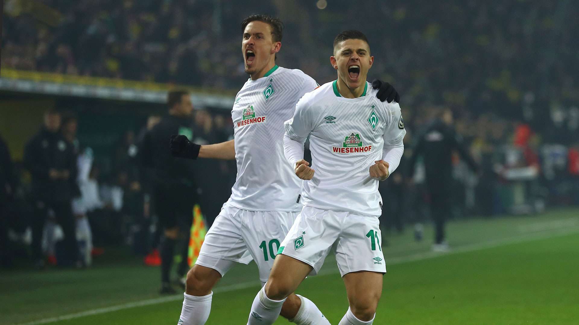 Max Kruse Milot Rashica Werder Bremen DFB-Pokal 05022019