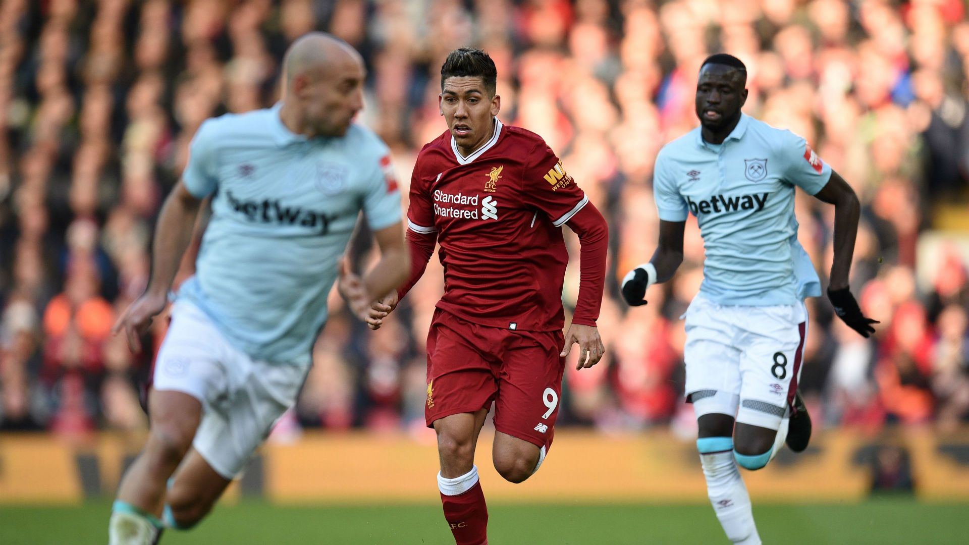 Roberto Firmino, Liverpool vs West Ham