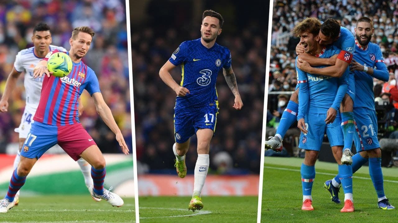 Griezmann Luuk de jong Saul