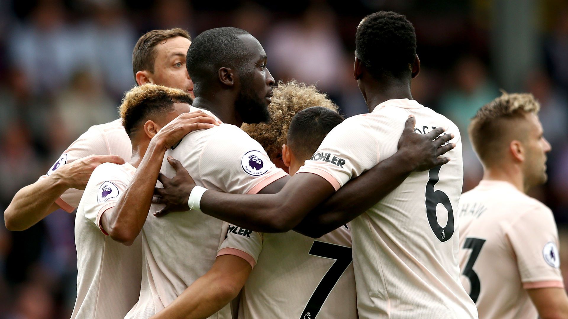 Manchester United celebrate