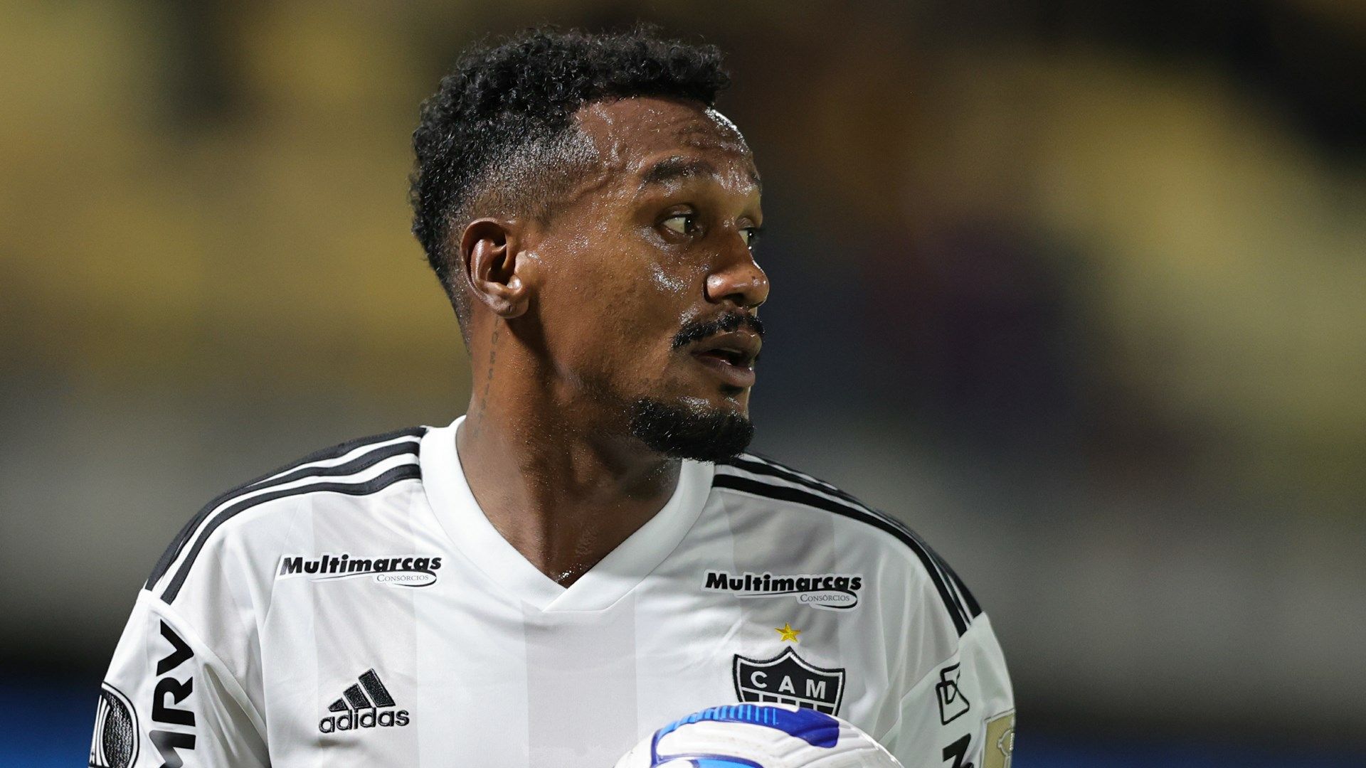 Edenílson durante Carabobo x Atlético-MG, pré-Libertadores 2023