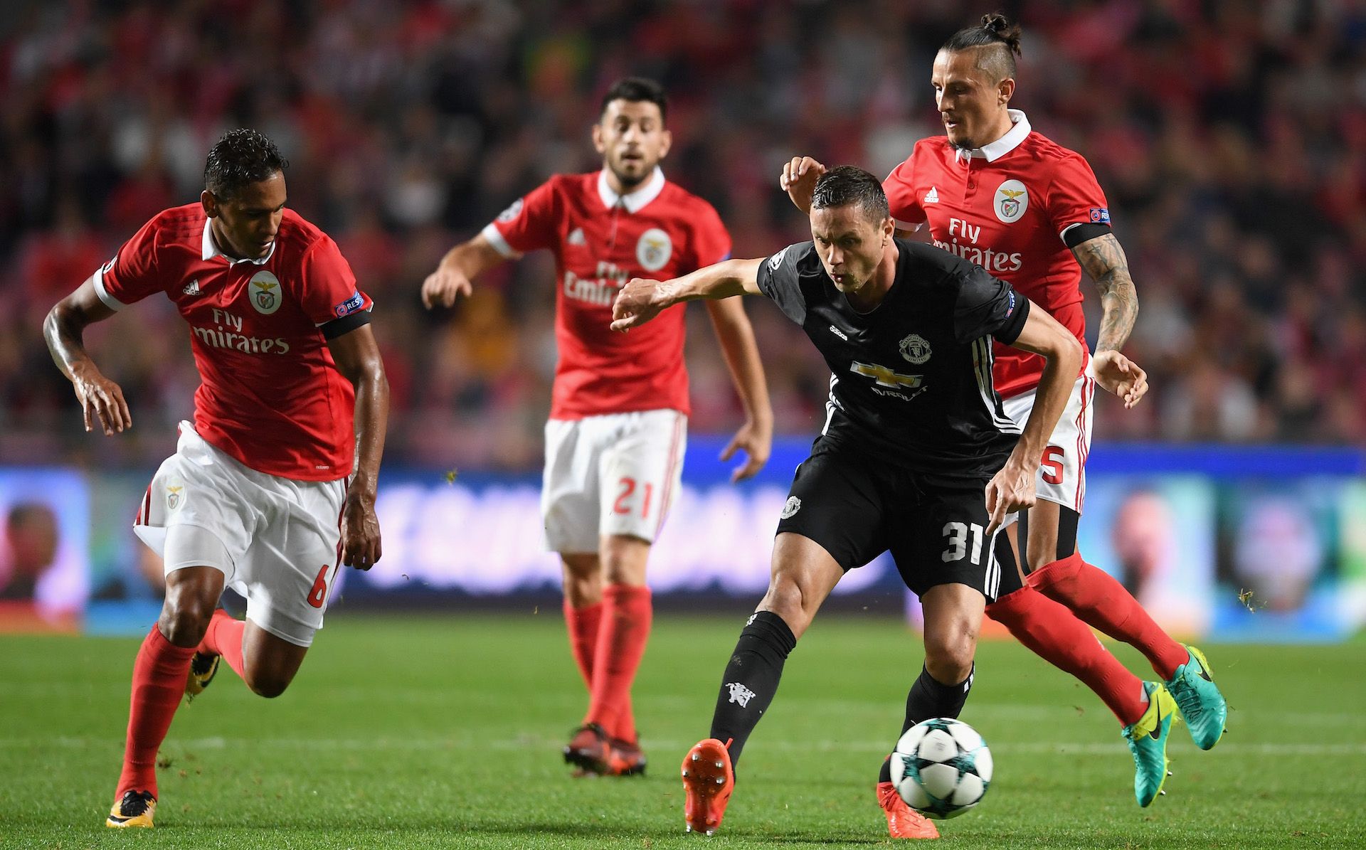 Nemanja Matic vs. Benfica